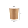 Kraft Double Wall Paper Cups - Image 2